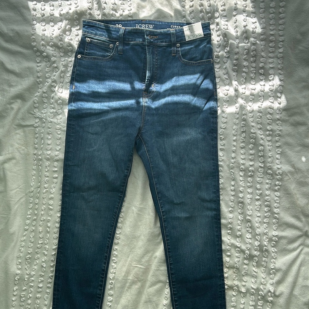 Jcrew NEW curvy toothpick jeans